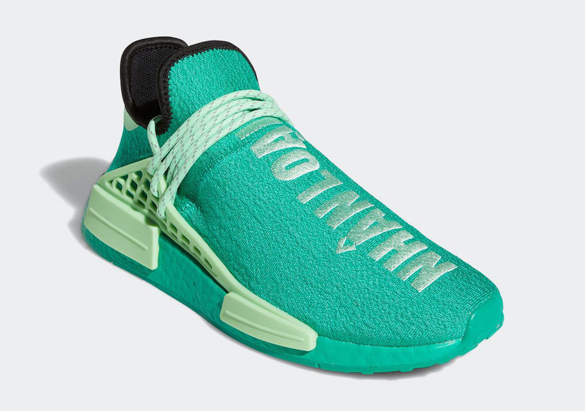 Pharrell adidas NMD Hu Green GY0089 Release Date Price