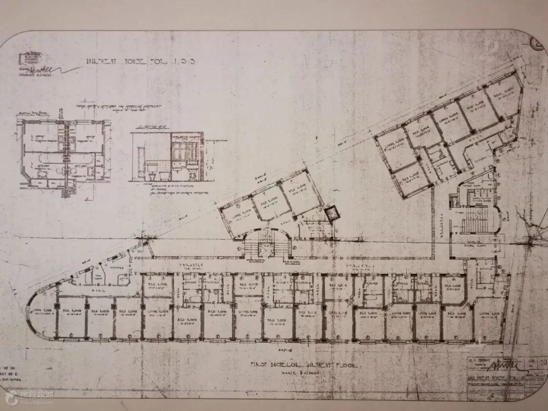 中的老洋房由著名建筑师邬达克设计,而如今的网红建筑——武康大楼,便