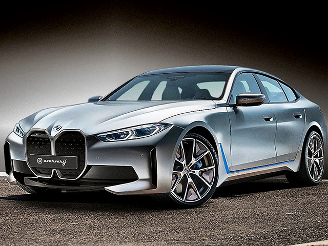 不烧油能跑600公里宝马新4系渲染图不到39秒就能破百