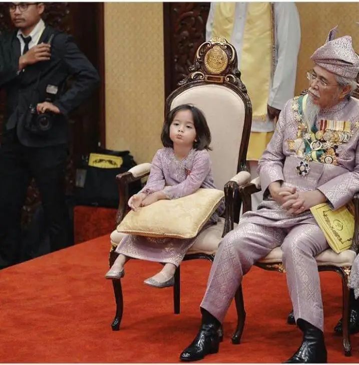 马来西亚王室成员图片