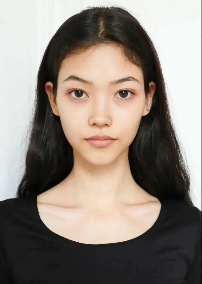 中国超模脸的特征图片