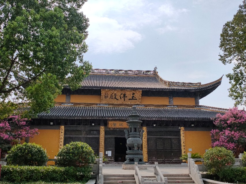 延福禅寺的玉佛殿