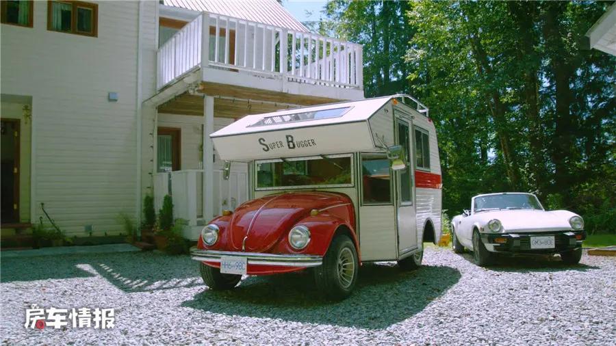 大众甲壳虫房车你肯定没见过空间挺大能住夫妻2人情怀党最爱