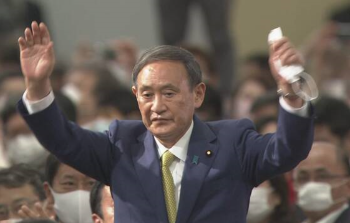 菅義偉高票當選執政黨總裁16日正式出任日本首相