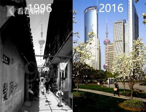 给浦东的生日礼物光影记录城市绿肺30年变迁