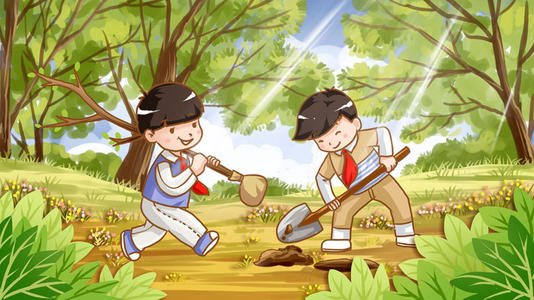 诗歌丨欧阳斌植树节