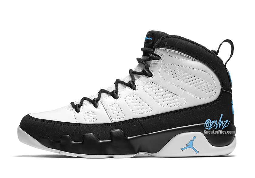 Air Jordan 9 White Black University Blue CT8019-140Ã¥ÂÂÃ¥Â:registered:æÂ¥æÂÂ