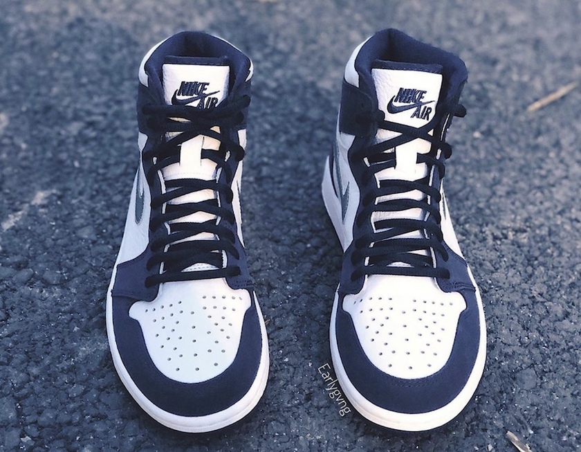 Air Jordan 1 Japan Midnight Navy DC1788-100åå:registered:æ¥æ