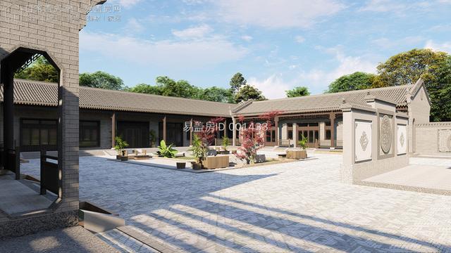 易盖房四川广元超大面宽进深的传统中式三合院布局靠谱吗