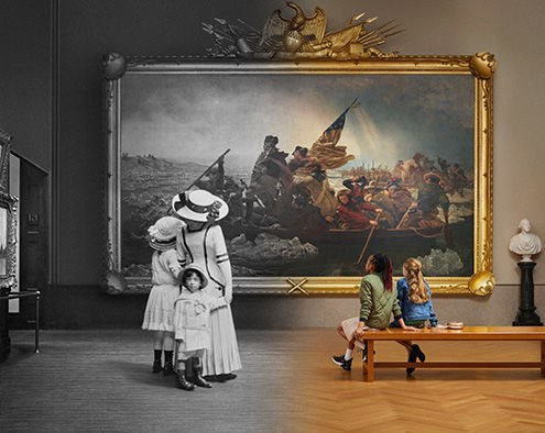 “创造大都会博物馆：1870—2020”宣传照片