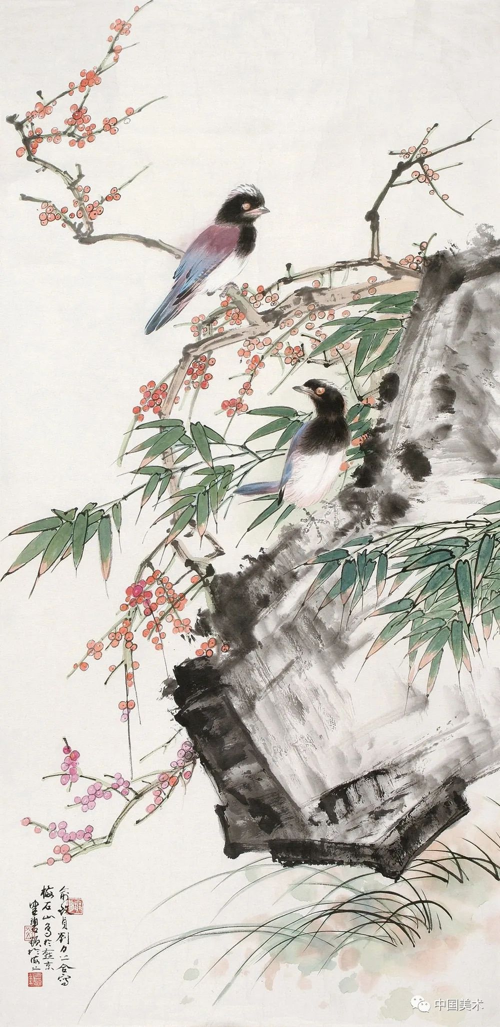 最美花鸟100幅,雅俗共赏(高清)