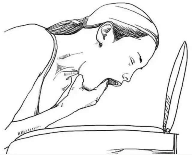 喝酒后,一定要注意,尽量少抠吐. 图片来源