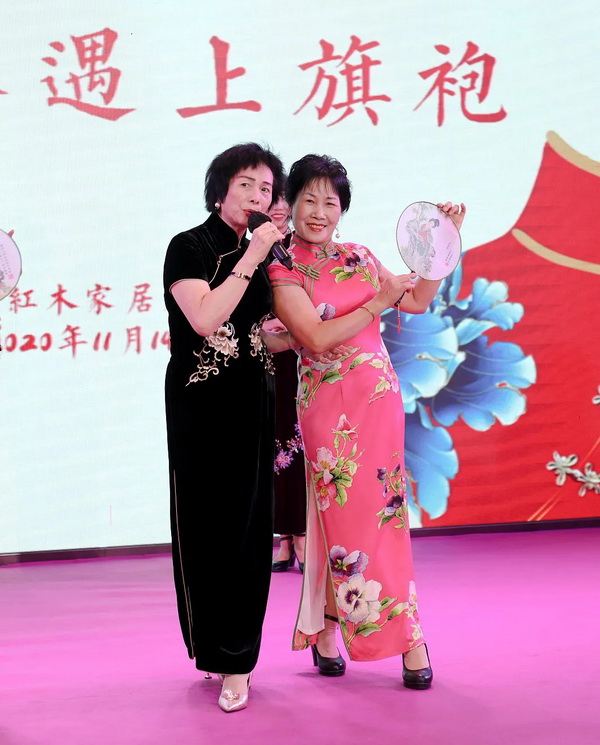 国寿红木举办首届旗袍文化活动"当红木遇上旗袍"__凤凰网