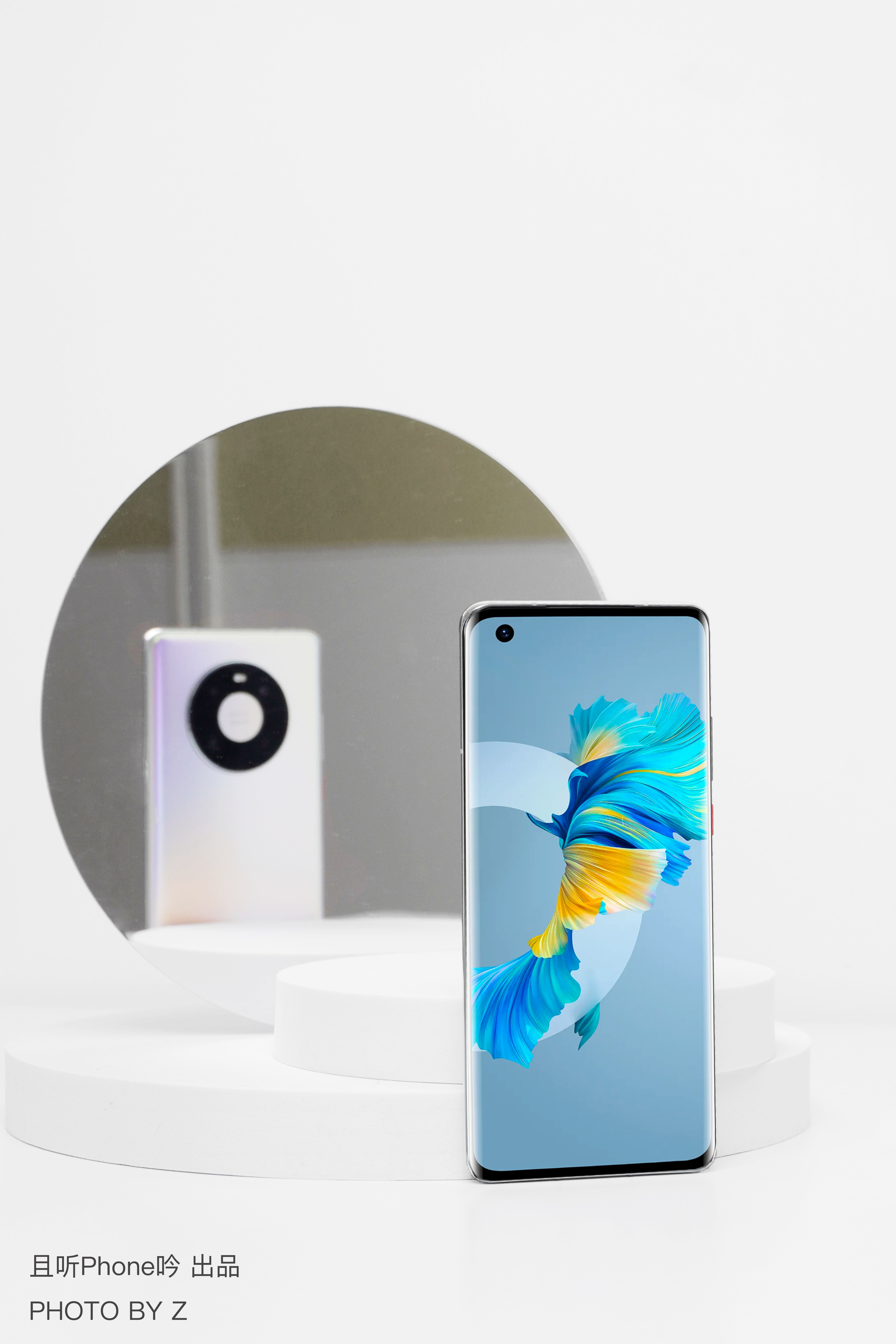 有颜更有料,华为mate40秘银色图赏