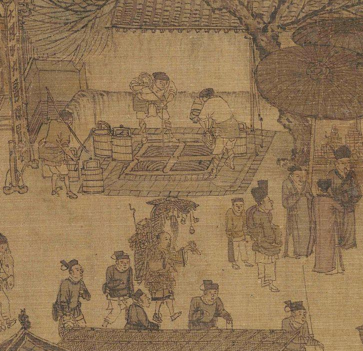 说说清明上河图里的僧人