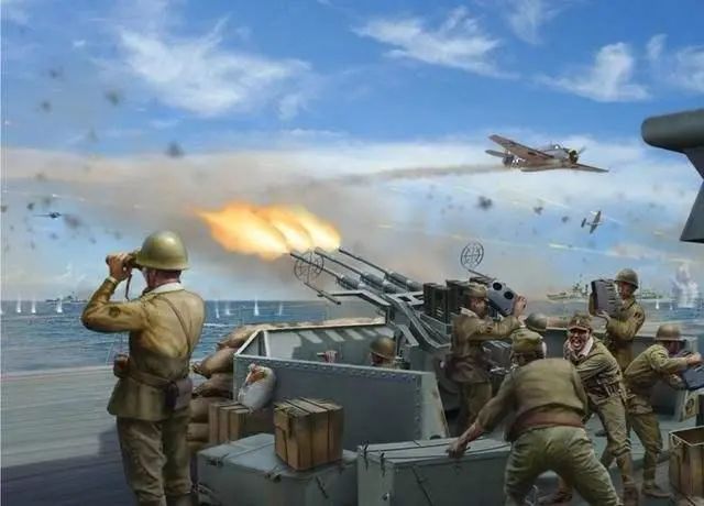 《金刚川》里打飞机的利器,m1939型高炮血统考