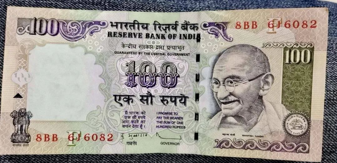 印度100卢比面值钞票/受访者供图对此,杨洪海认为,要想适应印度市场