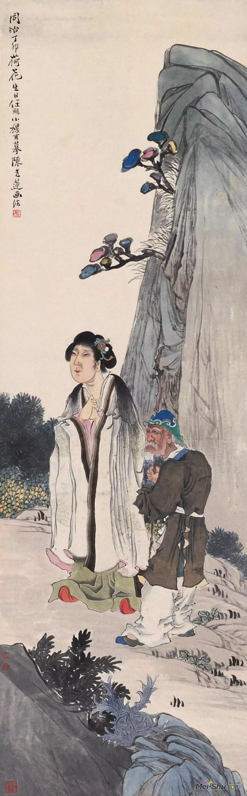 任伯年作品欣赏(中国美术馆馆藏画180幅)__凤凰网