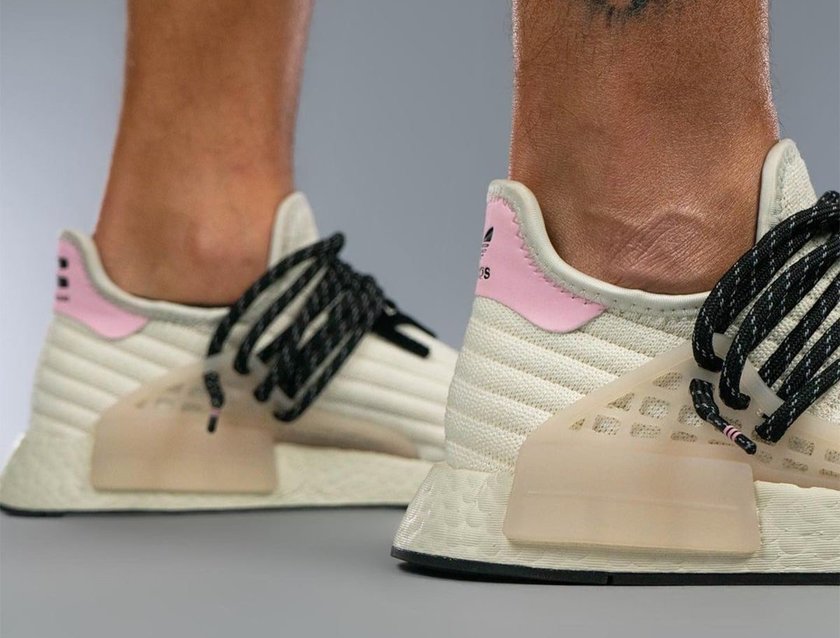 Pharrell adidas NMD Hu Cream Blue Pinkåå:registered:æ¥æ
