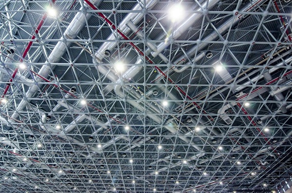 创天基分享钢网架结构施工技术要点