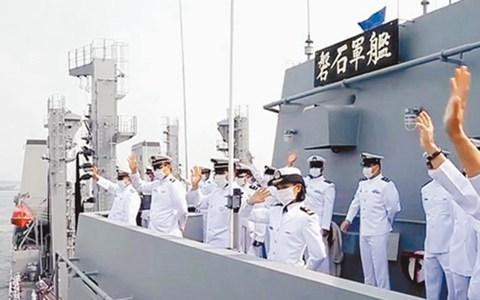 台湾军舰染疫，民进党当局还在激化两岸关系