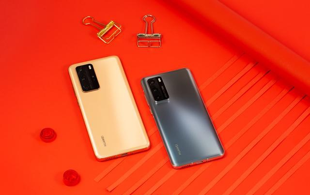 自然元素未来感,华为p40神仙配色适合高颜值的你!