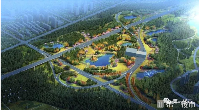 所以在北城大建设计划中,在公园方面也有体现,北城运动公园,大房郢