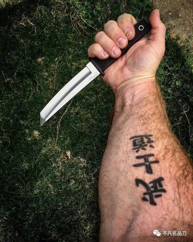 cold steel 美国冷钢 17t kobun tanto fixed blade 白武士刀