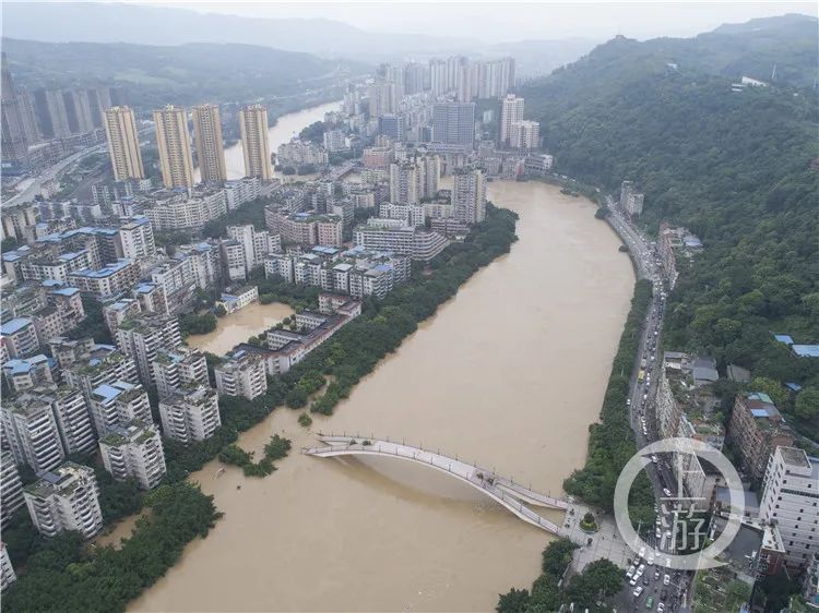 直擊綦江洪水: