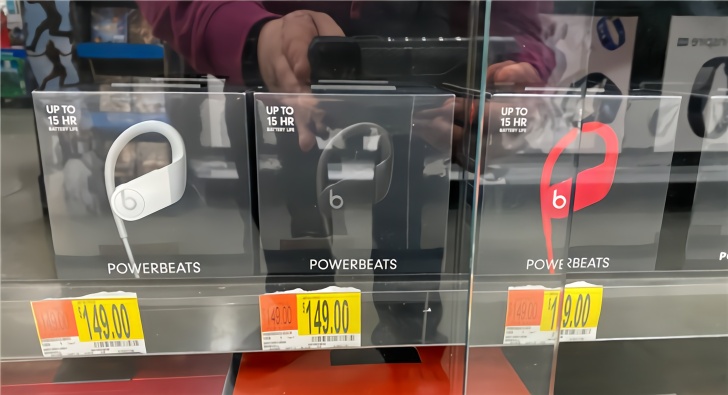 苹果新款Powerbeats 4耳机沃尔玛超市开售 续航达到15小时