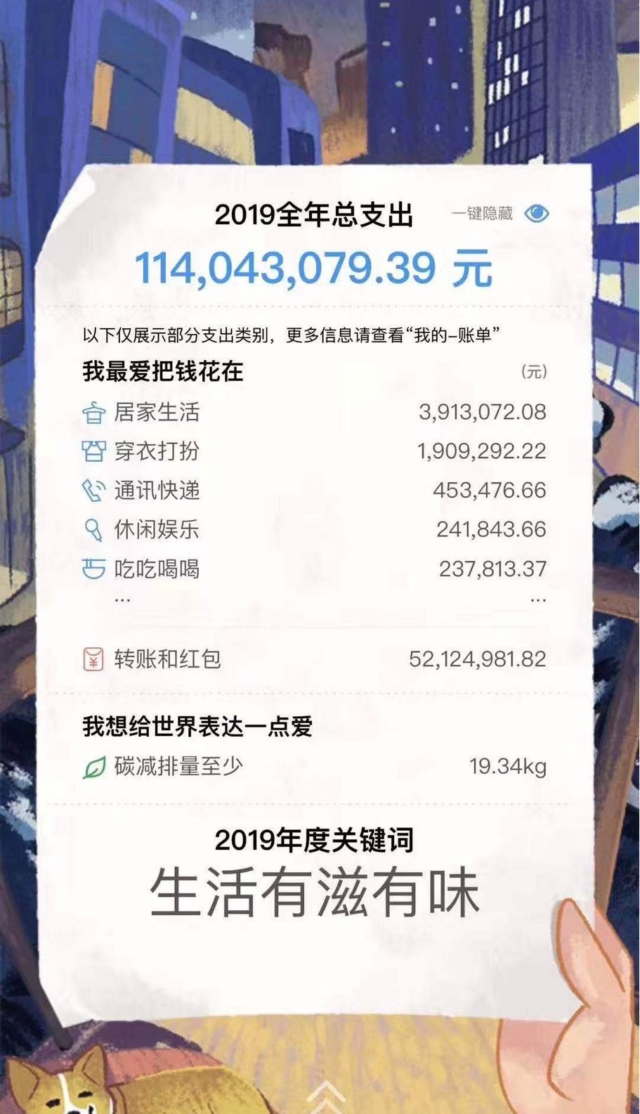 支付宝年账单