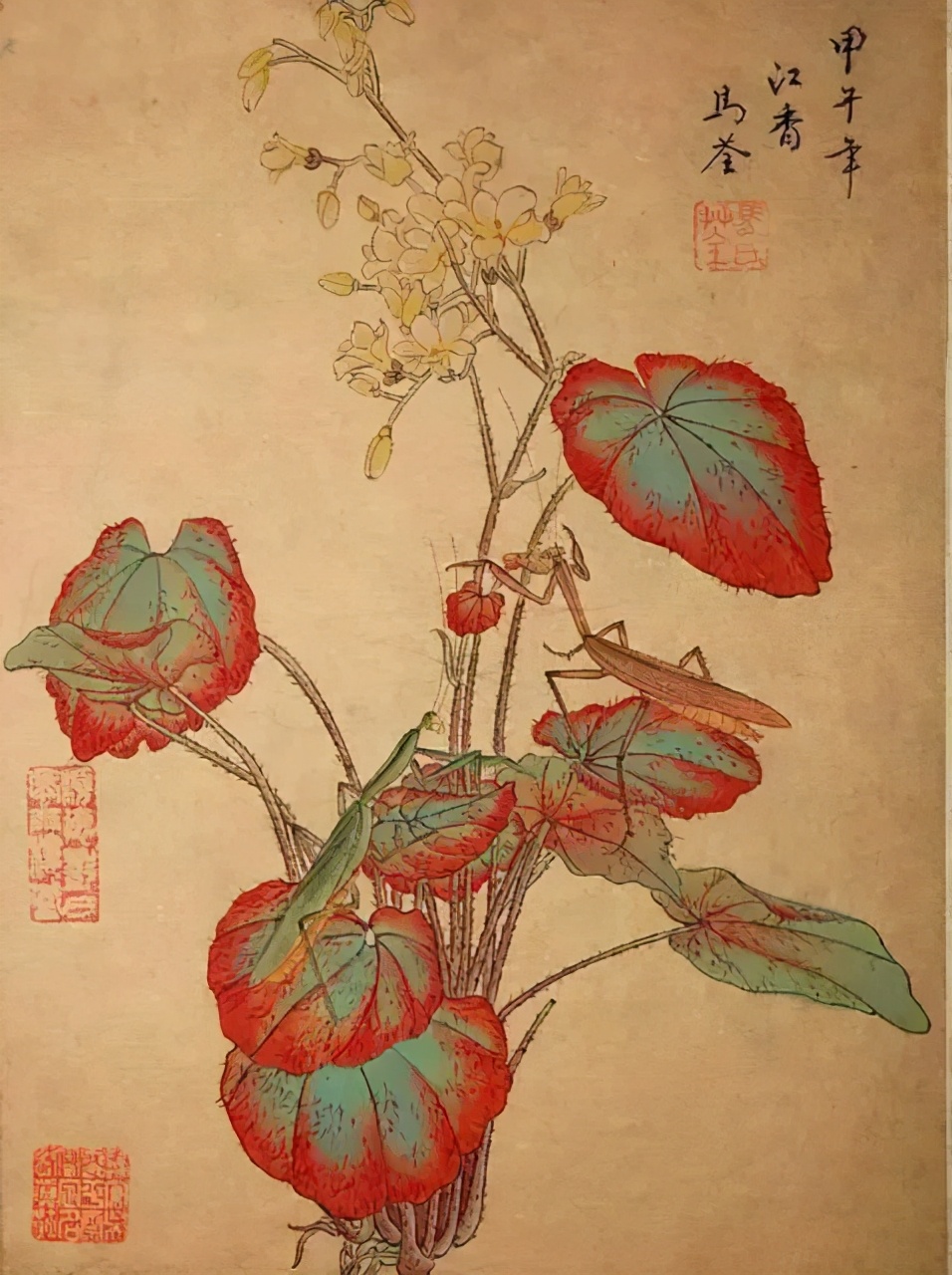 清·马荃笔下的画婉约细腻,美极了~__凤凰网