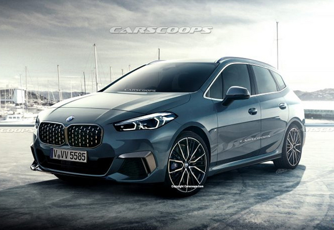 宝马全新2系mpv内饰揭秘换保时捷同款配置内配大连屏更豪华