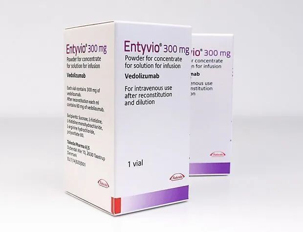 肠道选择性抗炎药武田皮下注射剂型entyvio治疗2种炎症