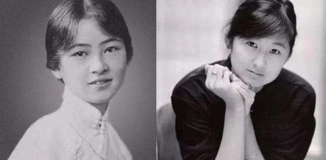 林璎(右)与姑姑林徽因(左)林璎照片拍摄者:Cheung Ching Ming