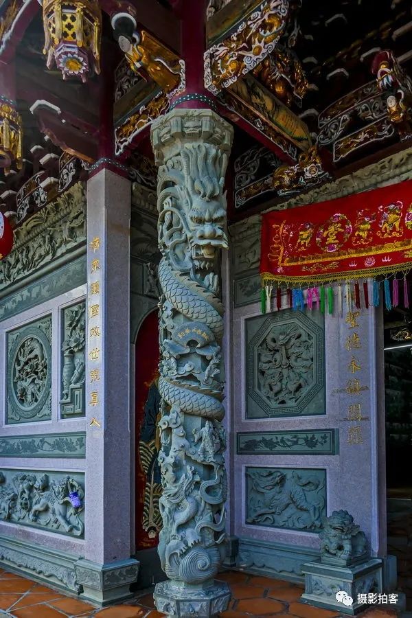 慈济圣宫大嶝岛上色彩斑斓的风景线