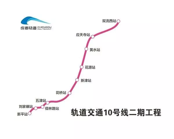 但对于新津人民,乃至于整个成都,这条地铁线路依旧有着重要的意义.