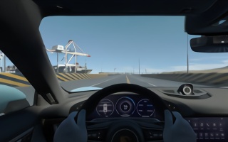 保时捷Taycan极速测试