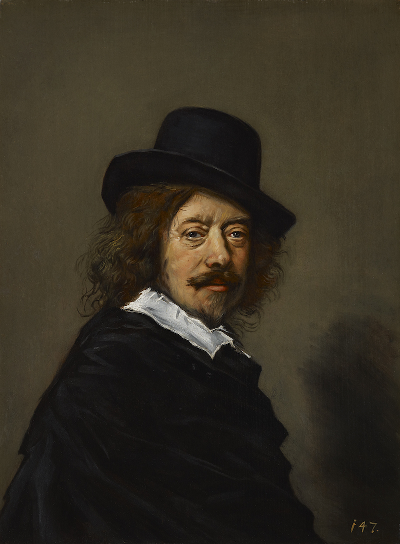 弗兰斯·哈尔斯 《自画像的复制》 1648-1650
