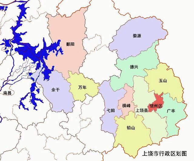 玉山县行政区划图片