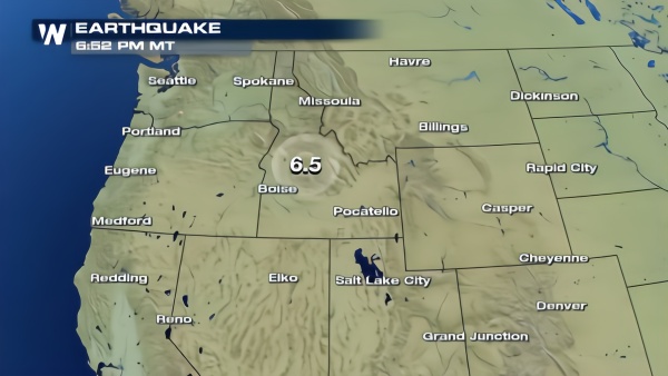 美国爱达荷州6.5级地震无伤亡，37年最强