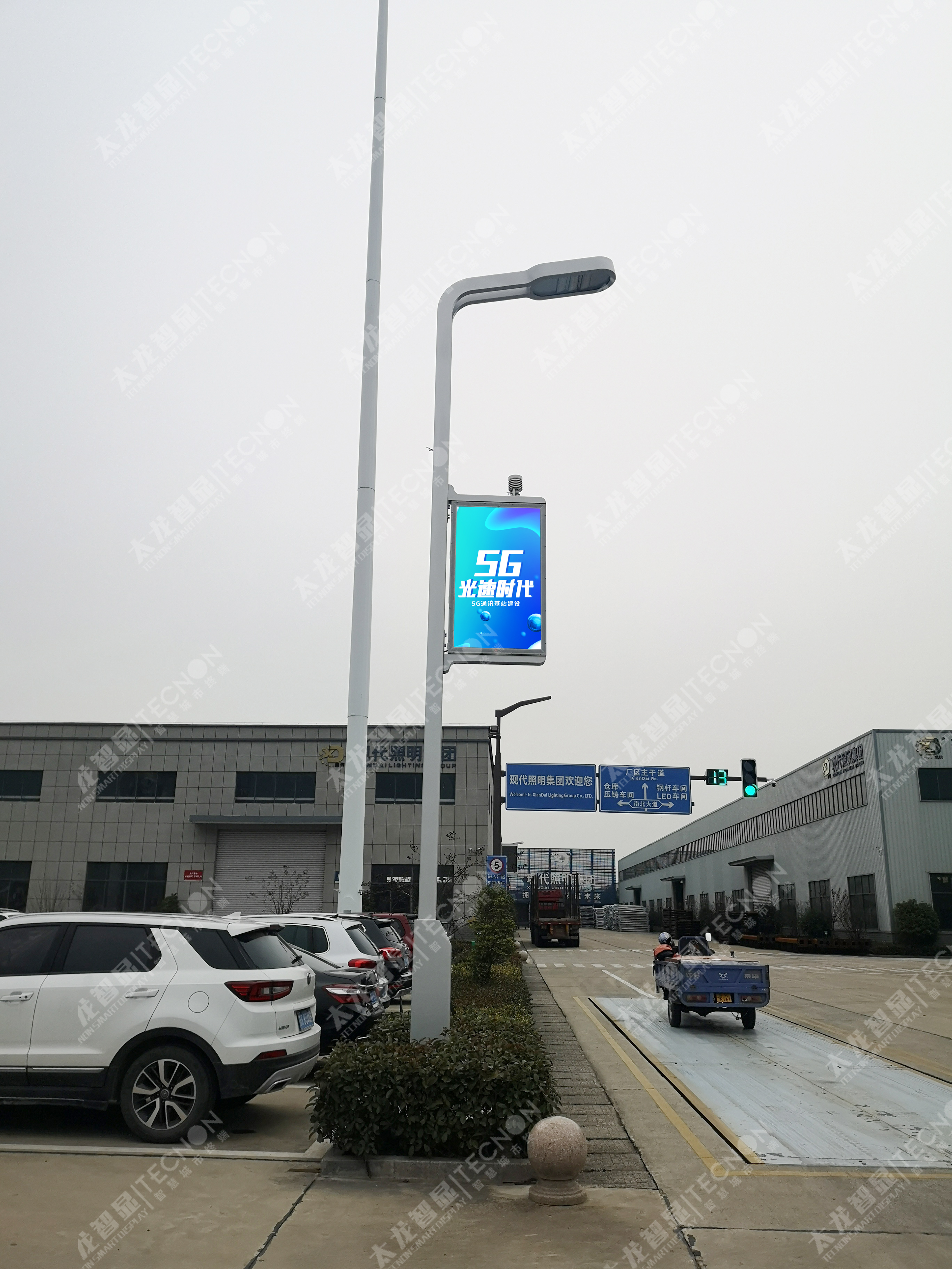 led灯杆屏正在迈向成一个熟期稳定期