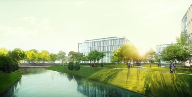 漕河泾赵巷科技绿洲C、D区：绿洲之上，一栋一传奇_凤凰网区域_凤凰网