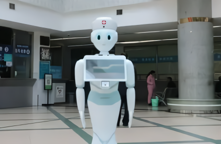 导诊机器人“上岗” 给你智慧医疗新体验
