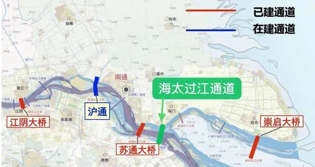 其公路部分为《江苏省高速公路网规划》中南通至常熟高速公路的重要