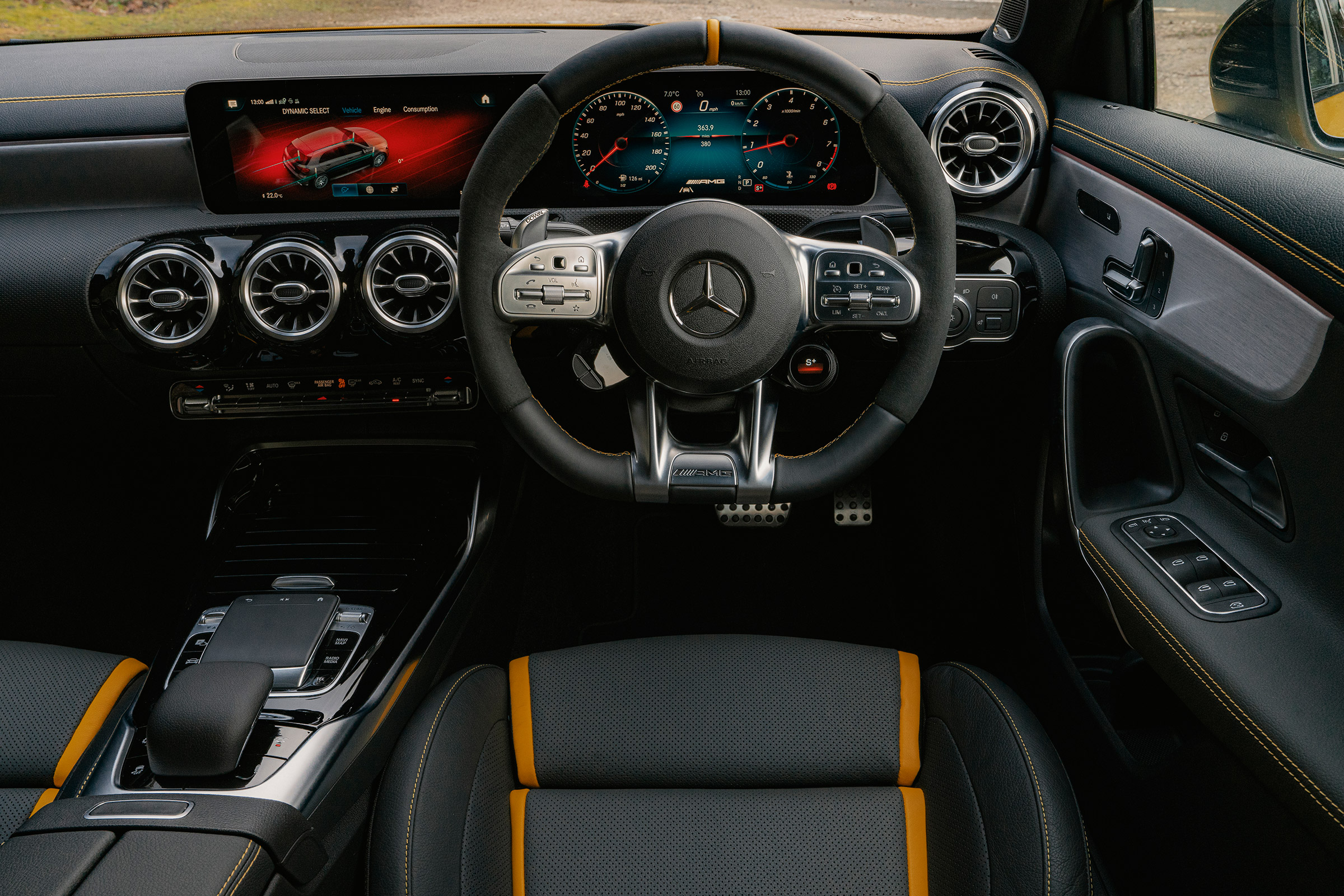 9秒破百的最强2.0t!赏析2020款奔驰amg a45 s 4matic