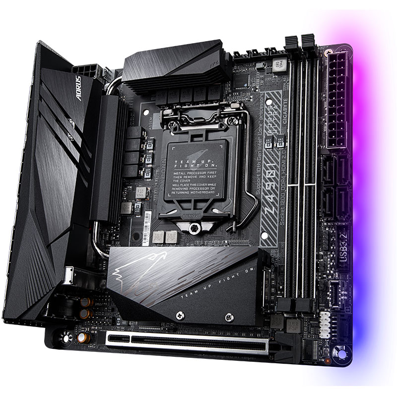 技嘉aorus z490i ultra "迷你雕"近期好价: 2698 元
