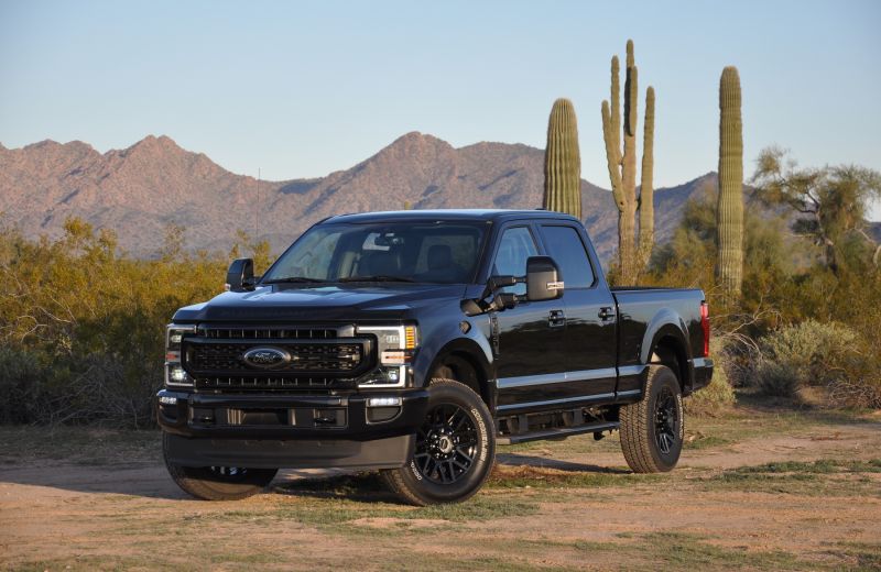 更强大的v8柴油机赏析2020款福特f系列皮卡superduty