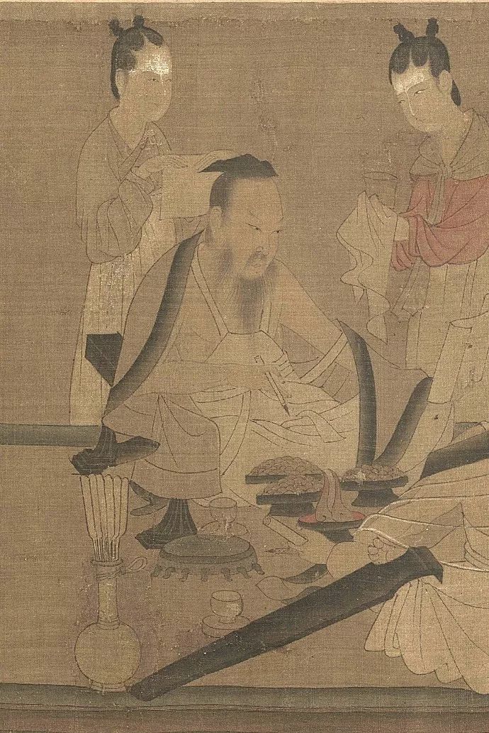 欣赏北齐杨子华勘书图卷