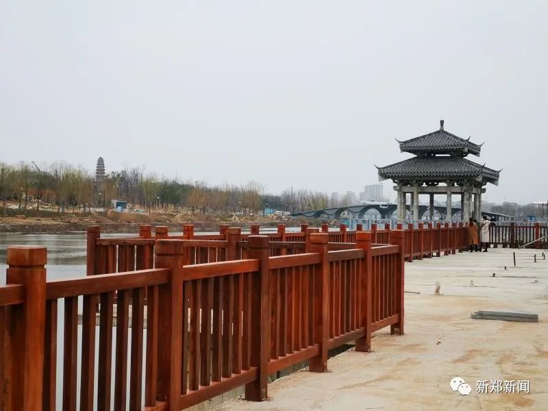 新郑洧水公园图片